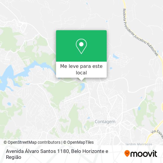 Avenida Álvaro Santos 1180 mapa