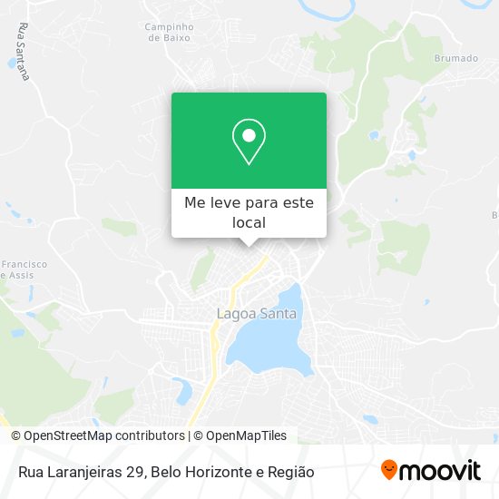 Rua Laranjeiras 29 mapa