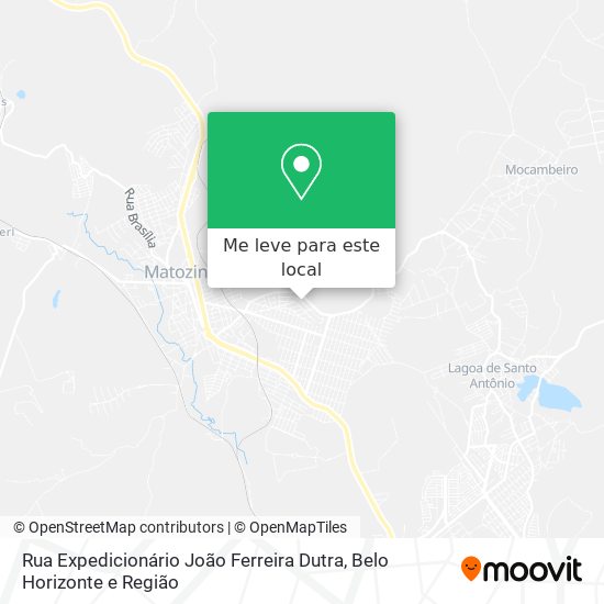 Rua Expedicionário João Ferreira Dutra mapa