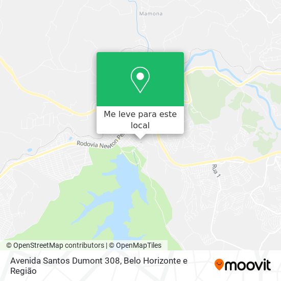 Avenida Santos Dumont 308 mapa