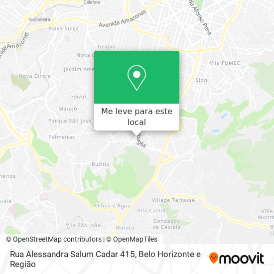 Rua Alessandra Salum Cadar 415 mapa