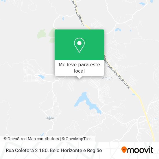 Rua Coletora 2 180 mapa