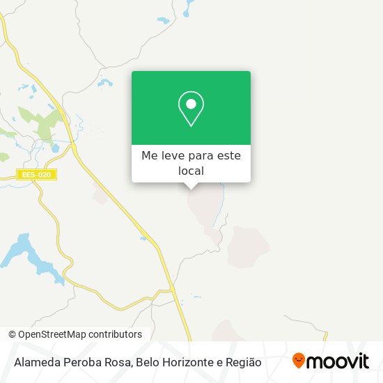 Alameda Peroba Rosa mapa
