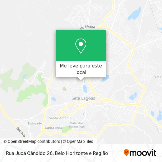 Rua Jucá Cândido 26 mapa