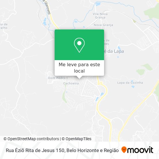 Rua Éziõ Rita de Jesus 150 mapa