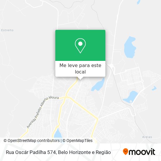 Rua Oscár Padilha 574 mapa
