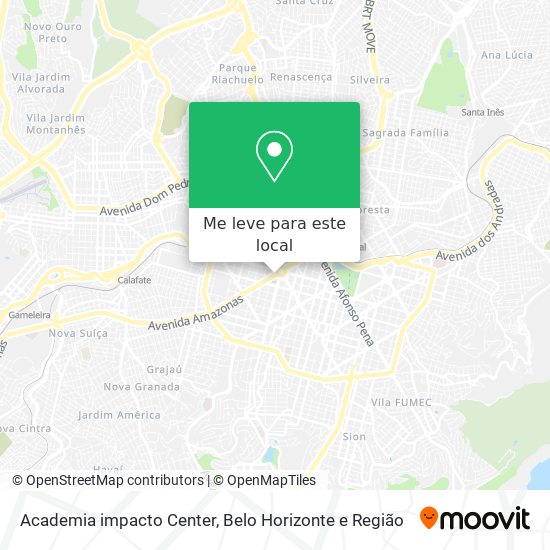 Academia impacto Center mapa
