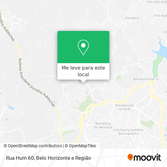 Rua Hum 60 mapa
