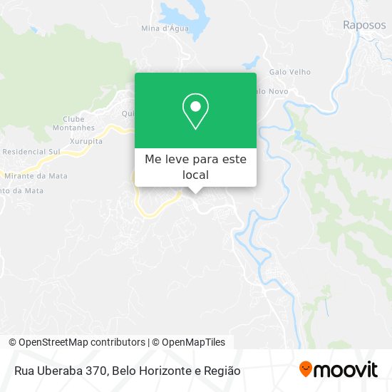 Rua Uberaba 370 mapa
