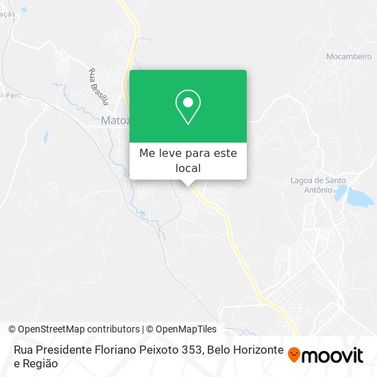 Rua Presidente Floriano Peixoto 353 mapa