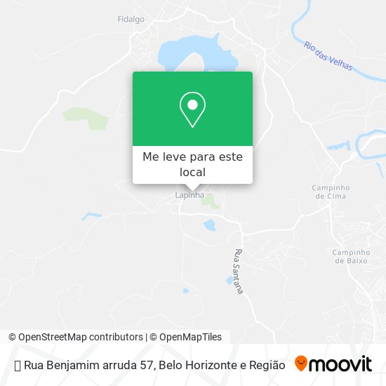 ⛉ Rua Benjamim arruda 57 mapa