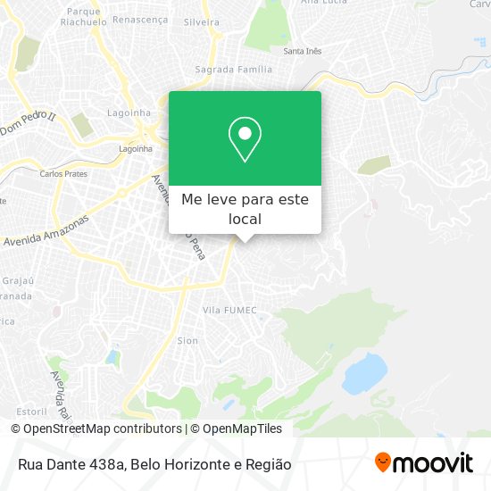 Rua Dante 438a mapa