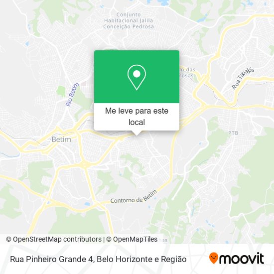 Rua Pinheiro Grande 4 mapa