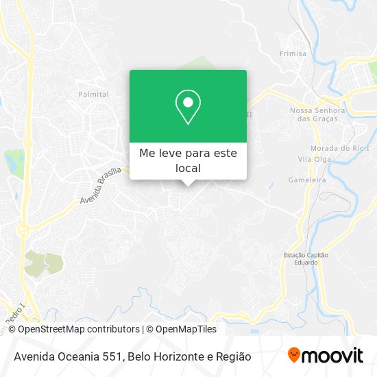 Avenida Oceania 551 mapa