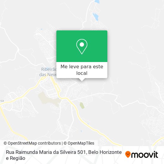 Rua Raimunda Maria da Silveira 501 mapa
