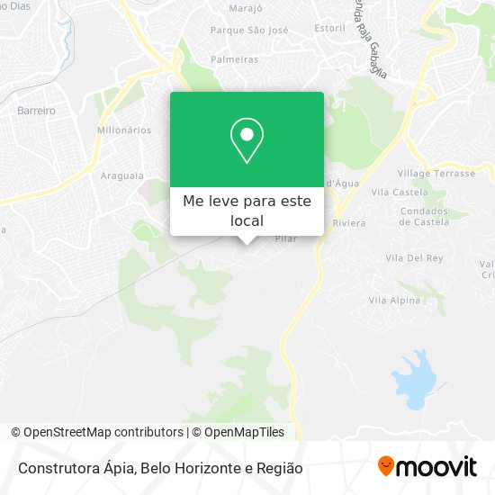 Construtora Ápia mapa