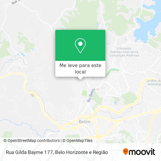 Rua Gilda Bayme 177 mapa