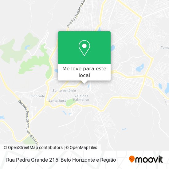 Rua Pedra Grande 215 mapa
