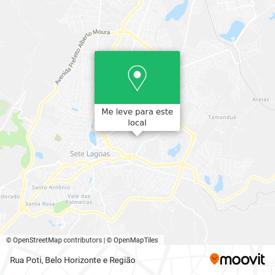 Rua Poti mapa