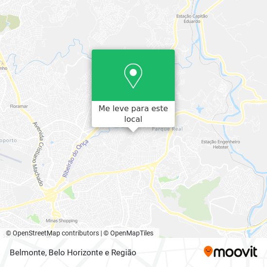 Belmonte mapa