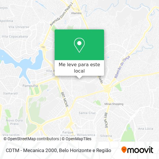 CDTM - Mecanica 2000 mapa