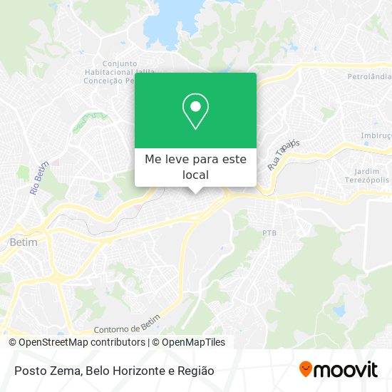 Posto Zema mapa
