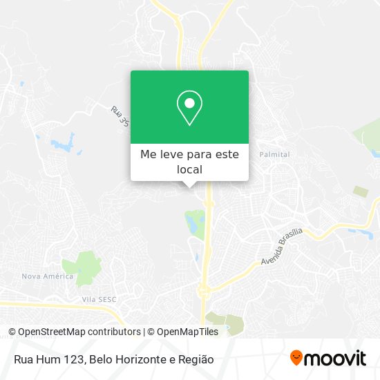 Rua Hum 123 mapa