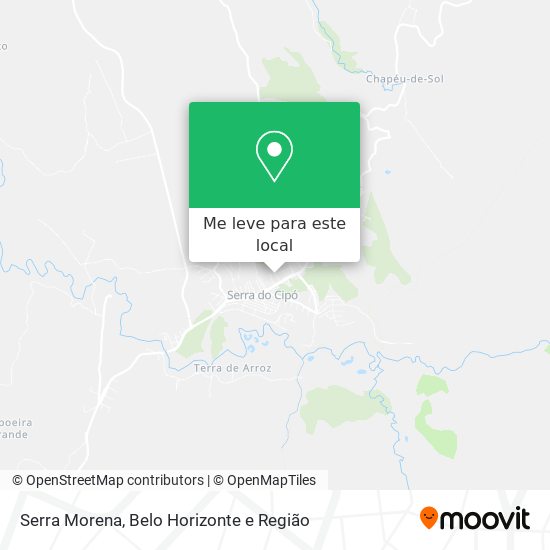 Serra Morena mapa