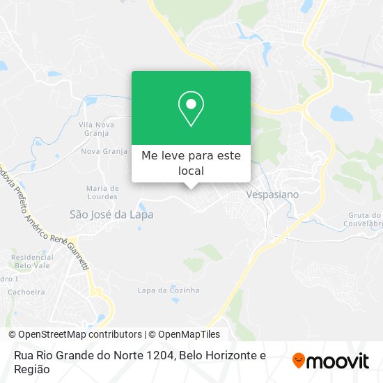 Rua Rio Grande do Norte 1204 mapa