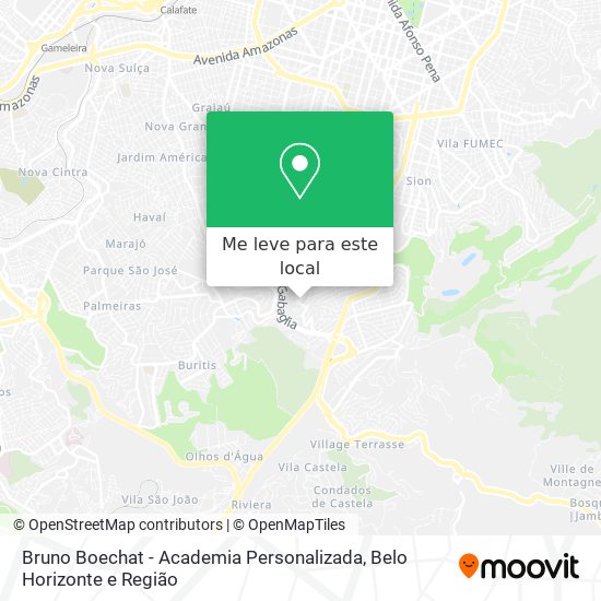Bruno Boechat - Academia Personalizada mapa