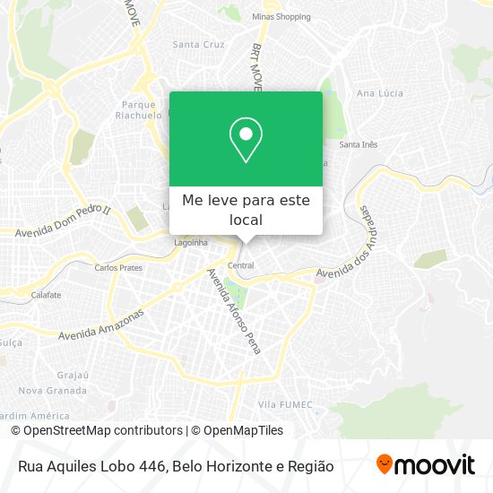 Rua Aquiles Lobo 446 mapa