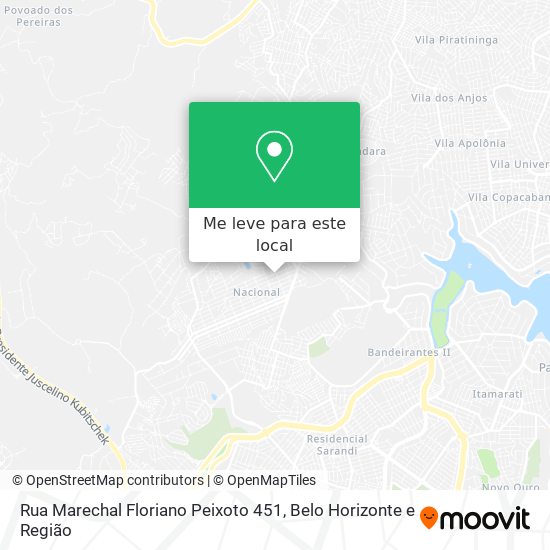 Rua Marechal Floriano Peixoto 451 mapa
