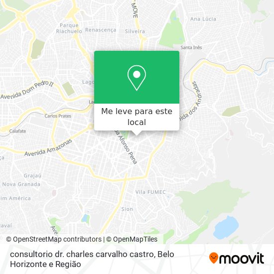 consultorio dr. charles carvalho castro mapa