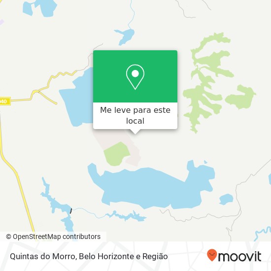Quintas do Morro mapa