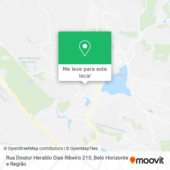 Rua Doutor Heraldo Dias Ribeiro 210 mapa
