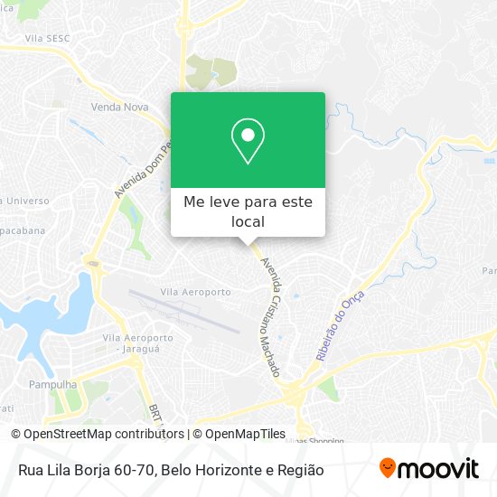 Rua Lila Borja 60-70 mapa