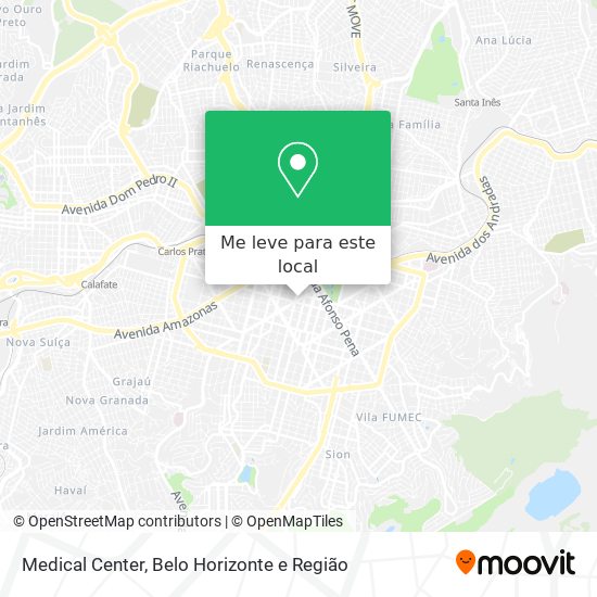 Medical Center mapa