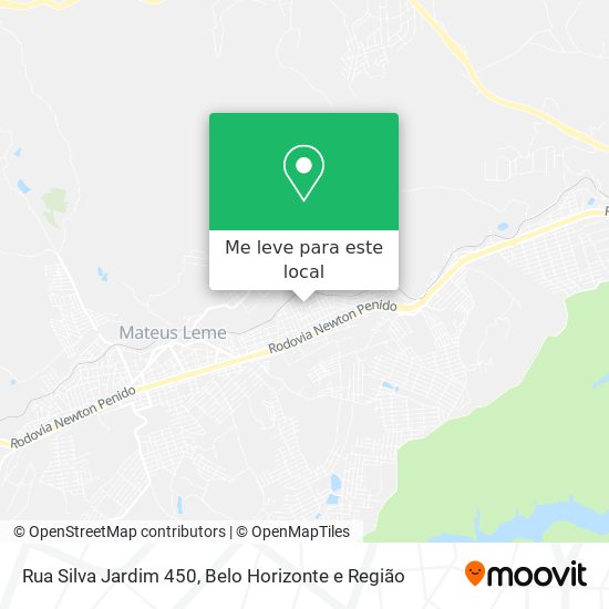 Rua Silva Jardim 450 mapa