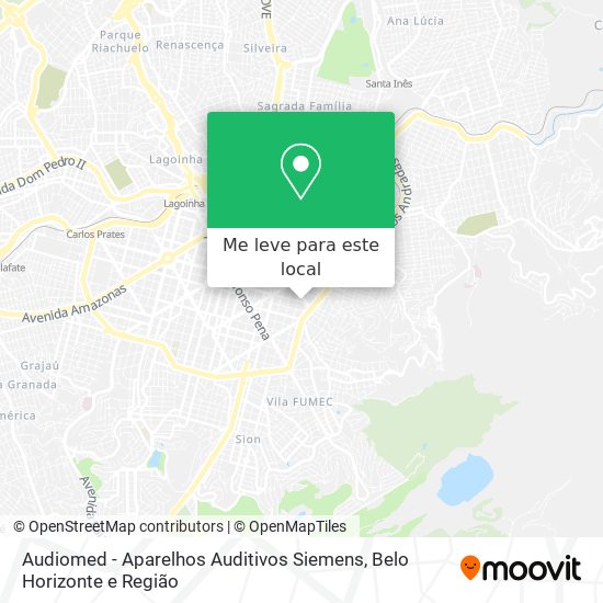 Audiomed - Aparelhos Auditivos Siemens mapa