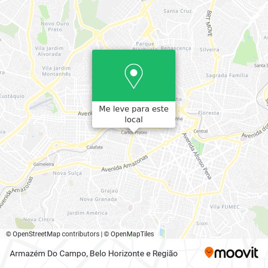Armazém Do Campo mapa