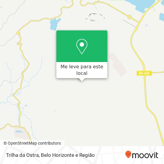 Trilha da Ostra mapa