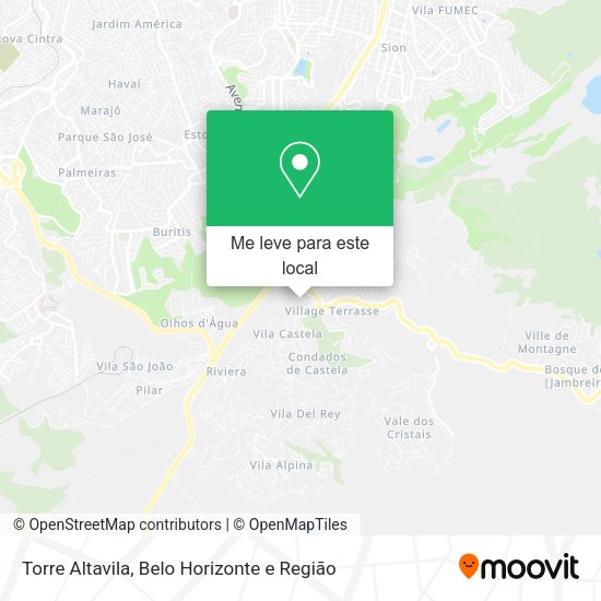 Torre Altavila mapa
