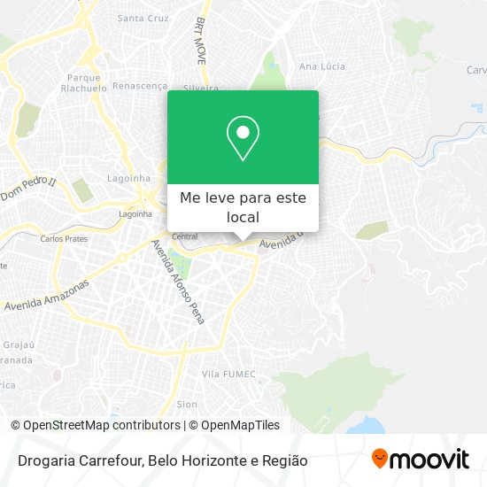 Drogaria Carrefour mapa