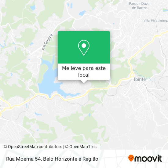 Rua Moema 54 mapa