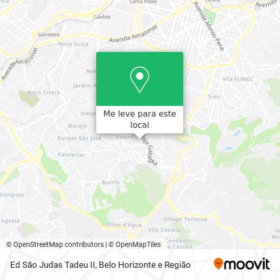 Ed São Judas Tadeu II mapa