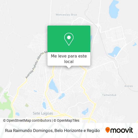 Rua Raimundo Domingos mapa