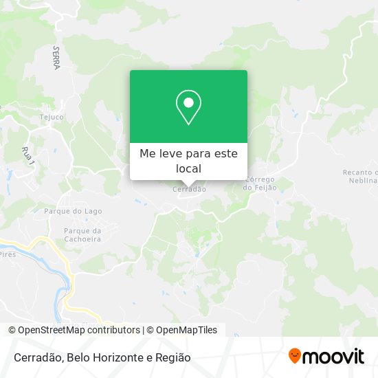 Cerradão mapa