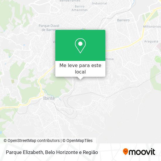 Parque Elizabeth mapa