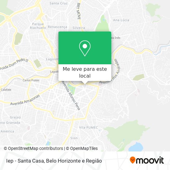Iep - Santa Casa mapa