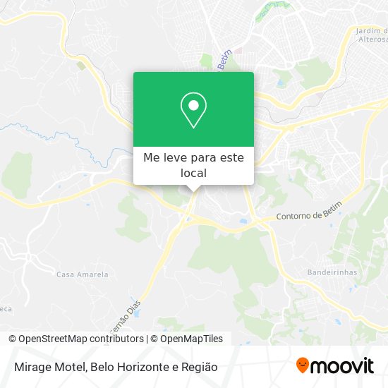 Mirage Motel mapa